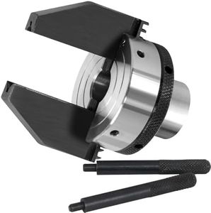 Dedicated 2-Inch 2-Jaw Pen Drilling Lathe Chuck, 1" X 8TPI Direct Thread Blank Chuck for Woodturning