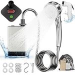 Portable Shower for Camping, Rechar