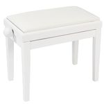 Kinsman ADJUSTABLE PIANO BENCH - SATIN WHITE