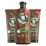 Herbal Essences Coconut Shampoo and Conditioner Set For Dry, Curly or Wavy Hair. Helps to Hydrate, Soften and Smooth. For All Hair Types Including Curls & Waves, 680ml Shampoo & 2x350ml Conditioner