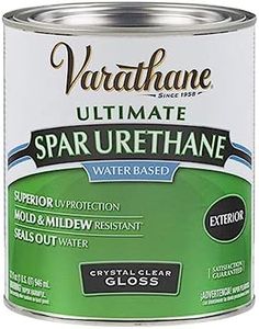 Premium Wood Finish for Outdoor, Water-Based in Gloss Clear, 946 mL