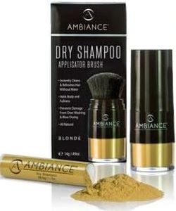 Ambiance Dry Shampoo (Blonde) Combo Pack–Refreshes, Conceals Roots & Volumizes. Absorbs Oil to Clean Hair, Boosting Body & Shine. Covers Roots Between Colorings. Adds Fullness for Hair Types.