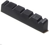 Bass guitar nut 5 string 45mm x 6mm black graphite compound