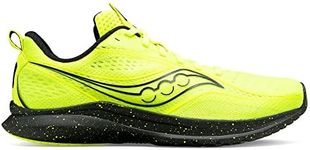 Saucony Men's Kinvara 13 Running Shoes, Lemon Black, 13.5 UK