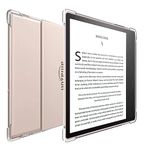 Aircawin for 7" All-New Kindle Oasis Case Clear,Shockproof Clear Case for Kindle Oasis 10th Generation 2019&Kindle Oasis 9th Generation E-Reader 2017,Slim Soft TPU Back Cover for Kindle E-Read-Clear