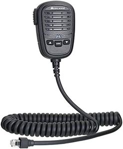 Midland - MXTA37 ANC/IP66 Dustproof and Waterproof Microphone - GMRS Microphone with LED Status Indicator and Channel Select Buttons