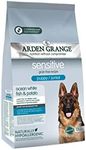 Arden Grange Sensitive Puppy/Junior Dry Dog Food Grain Free Ocean White Fish and Potato, 12 kg