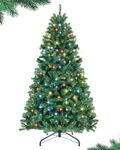 Prelit Artificial Christmas Tree 1.