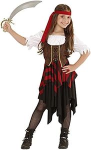 W WIDMANN MILANO Party Fashion - costume da pirata per bambino, vestito, capitano, bucaniere, pirata, in maschera, carnevale