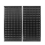 17inch Cooking Grates for CharBroil Performance Tru-Infrared 2 Burner 463633316 463672016 463672219 463370719 463672416 463672216 Grill. Porcelain-Enameled Emitter Plates for CharBroil G460-0500-W1