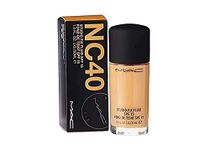 MAC Studio Fix Fluid Liquid Full Coverage Matte Foundation For All Skin Type Spf 15 Nc40 By M.A.C