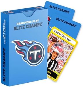 Blitz Champz Tennessee Titans Football Card Game | NFL Gifts for Fans and Kids | Fun Family Party Game for Boys and Girls