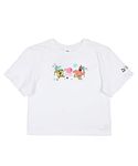 Puma Girl's Solid Relaxed Fit T-Shirt (53867202_White