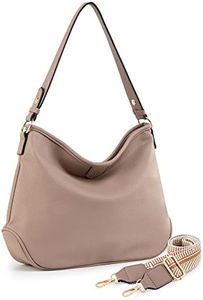 Montana West Hobo Bags for Women Purses and Handbags Shoulder Satchel Bag, D-khaki With Strap