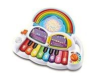 LeapFrog Learn & Groove Rainbow Lights Piano, Baby Musical Toy with Sounds, Colours and Numbers, English and French Learning Games, Educational Toys with Lights and Music, Ages 6, 7, 8, 9 Months +