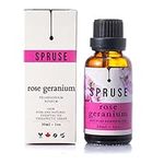 SPRUSE Rose Geranium Essential Oil - 30ml - 100% Natural Undiluted