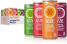 Izze Sparkling Juice, 4 Flavor Vari