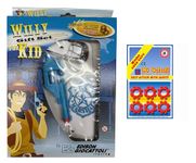 Adults Cap Gun with Holster, Belt and Exploding Caps - 8 Shot Cowboy Style Cap Gun Adults Sheriff Fancy Dress Accessories