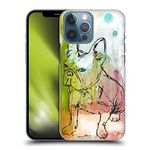 Head Case Designs Officially Licensed Wyanne French Bulldog Sketch Animals Hard Back Case Compatible With Apple iPhone 13 Pro Max