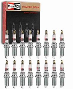 16 pc Champion Iridium Spark Plugs compatible with Ram 1500 5.7L V8 2011-2019