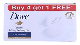Dove Star Combo - Soap Cream Beauty Bathing Bar, 100G (Buy 4 Get 1, 5 Pieces) Promo Pack