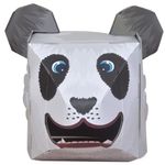 Fiesta Crafts Panda 3D Mask Kit - Colourful & Easy to Assemble Panda Head Costume - Complete Arts and Crafts Set to Improve Motor Skills, Creativity, & Imagination - Fits Kids & Adult Heads