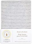 Burt's Bees Baby - Fitted Crib Sheet, Girls Boys & Unisex 100% Organic Cotton Crib Sheet for Standard Crib & Toddler Mattresses