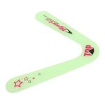 KTRS Boomerang, World V Shape Flying Disc Throwing Sport Night Glowing Boomerang, Exciting Nighttime Fun with Sports Returning Action, 1 Flying Disc, Kid
