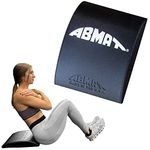 ABMAT Molded Abdominal & Core Trainer Mat for Full Range of Motion Sit Ups Crunches and Ab Workouts in one Piece Molded Black Foam with Warranty