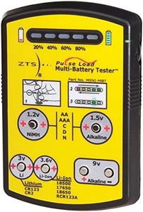 ZTS Mini Multi-Battery Tester for Primary & Rechargeable Batteries