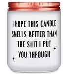 Mothers Day Gifts from Son or Daughter,Apology Gifts for Friend, Coworker,Grandma, Sister,I'm Sorry, I Love You Gifts for Her, Him,Christmas Day Gifts for Mum (I Hope This Candle Smells)