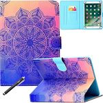 Universal Case for 7.9-8.5 Inch Tablet, Newshine PU Leather Stand Folio Case for iPad Mini 1/2/3/4, Galaxy Tab 3/4/Note 8.0, Amazon Kindle Fire HD/HDX 8.0 and other 8.0" Models - Flower