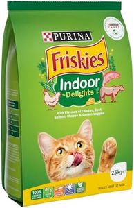 FRISKIES Adult Dry Cat Food Indoor Delights 2.5kg