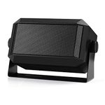 Radioddity CB Mobile Radio External Speaker, Mini Portable 5W/8Ω, 71" Power Cable, Designed for Car Truck Vehicle