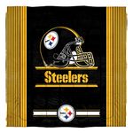 Northwest NFL Pittsburgh Steelers Comforter and Sham Set, Full/Queen, Safety