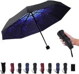 SY COMPACT Travel Umbrella - Lightweight Portable mini Compact Umbrellas (Starry Sky Blue)