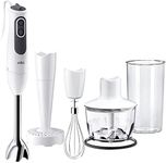 Braun MINIPIMER 3 Vario – Arm Blender MQ3137 Sauce Plus White/Grey
