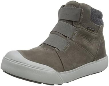 KEEN Women's Elle Winter Mid Waterproof Snow Boots, Steel Grey/Blue Shadow, 6 UK