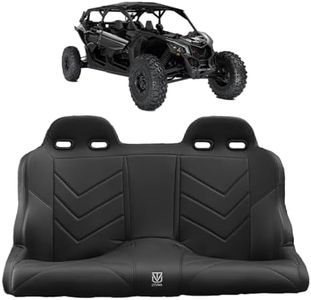 UTV Mountain Accessories Maverick X3 MAX Rear Bench Seat with 4-Point Harness