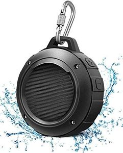 Outdoor Waterproof Bluetooth Speaker,Wireless Portable Mini Shower Travel Speaker with Subwoofer, Enhanced Bass, Built in Mic for Sports, Pool, Beach, Hiking, Camping