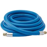 Draper 5m PVC Air Line Hose | Max Pressure 16Bar 260 Psi | 3/8 Inch BSP Brass Connectors | 10mm Bore | Air Compressor Tools |38335