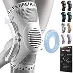 NEENCA Professional Knee Brace,Knee Compression Sleeve Support for Men Women with Patella Gel Pads & Side Stabilizers,Medical Grade Knee Pads for Running,Meniscus Tear,ACL,Arthritis,Joint Pain Relief