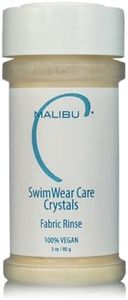 Malibu C Swimwear Care Crystals Laundry Rinse - Detergent Powder Alternative for Chlorine Removal & Activewear Protection - Color-Safe Formula - Cleans & Deodorizes Fabric (3 Ounce)