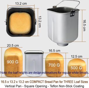 KITCHENARM 29-in-1 Automatic Bread Maker – Multi-Function Machine