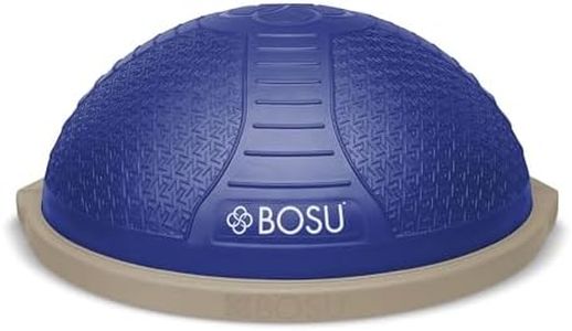 Bosu NEXGEN Balance Strength Trainer, Multi-Functional 26" Exercise Ball, Home Gym Equipment for Full Body Workouts, Future Dusk with Sandstone Rim
