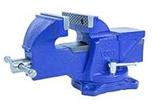 Yost Vises BV-4 Bench Vise, 4-Inch, Blue