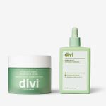 divi Strengthening Scalp & Strand Duo Scalp Serum & Whipped Repair Treatment Mask for Thicker, Healthier Hair Reduces Buildup, Repairs Damage, Softens, and Adds Shine 8 fl oz & 100ml