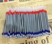 100-Piece Silver Fabric Pen Refills – 5.11" Fabric Markers for Sewing Erasable Ink | Safe for Most Fabrics | 0.03 Inches Fine Tip for Quilting, Tailoring, and Crafting