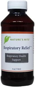 Nature's Rite Respiratory Relief - Natural Support for Breathing Comfort - Herbal Formula with Traditional Ingredients 4oz (New) - 1 Count