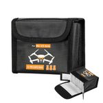 iEago RC Mini 3 Pro LiPo Battery Safe Bag Explosion-proof Lithium Batteries Storage Bag Fireproof Box Safe Charging and Transport Protection Case for DJI Mini 3 Pro and Mini 3 Drone (for 3 Batteries)